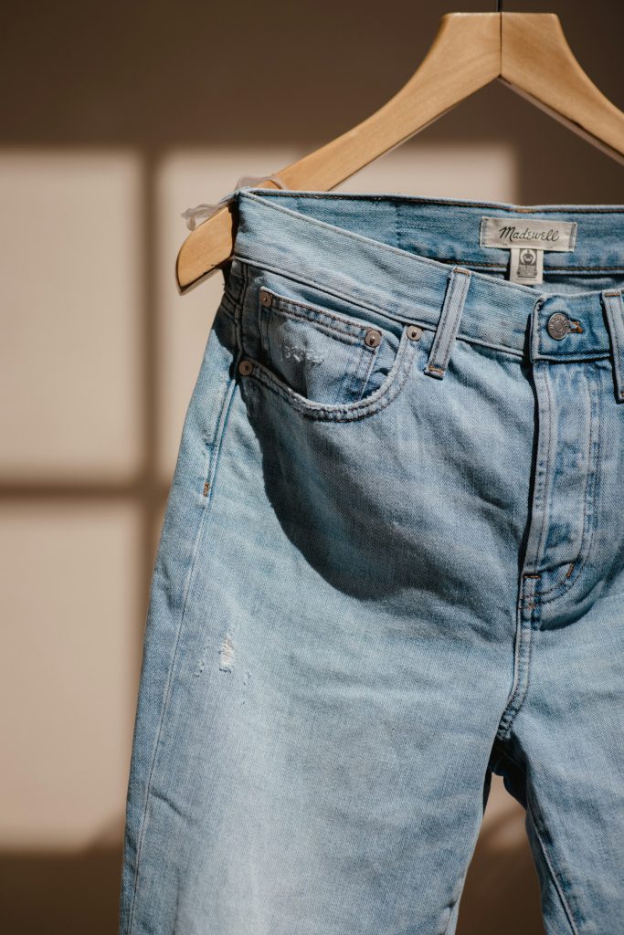 jeans waist fits but length too long